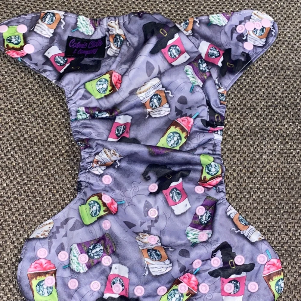 Purple Kids Cloth Diaper